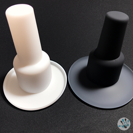 white and black rubber nbr silicone membranes for caps for droppers