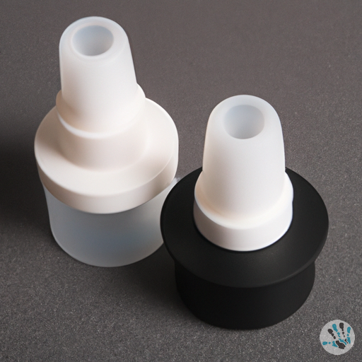 white and black rubber nbr silicone membranes for caps for droppers
