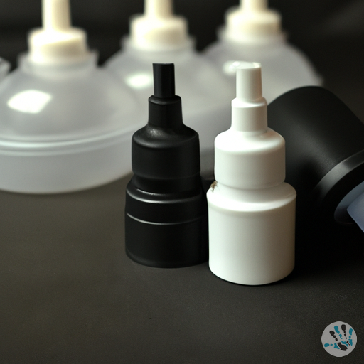 white and black rubber nbr silicone membranes for caps for droppers