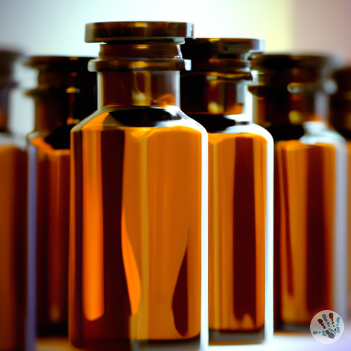 farmacevtske stekleničke rjave