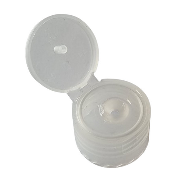 Tappo flip-top in PP trasparente 24/410