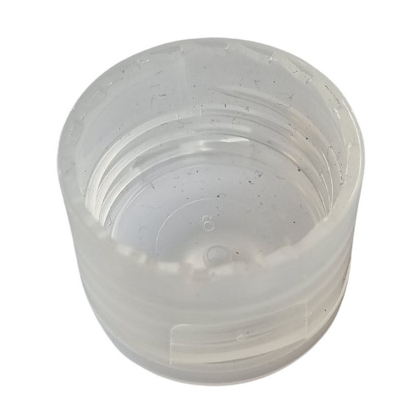 Tappo flip-top in PP trasparente 24/410