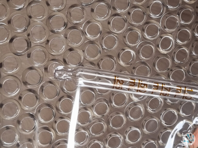 Naujiena: graduotos stiklinės pipetės tiksliam dozavimui lašintuvu
