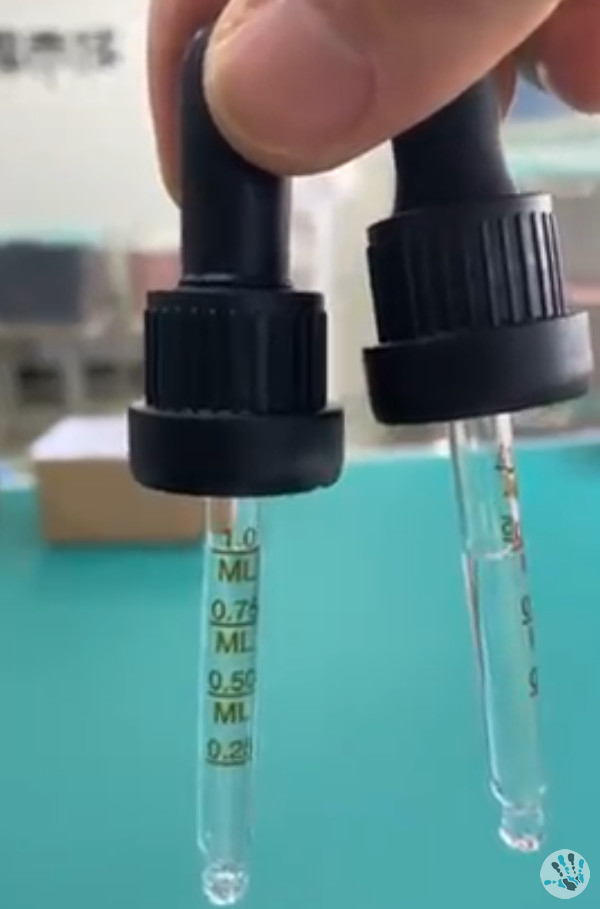 Dropper Showdown: Comparing Liquid Suck Capacity - Standard vs. Larger Teat