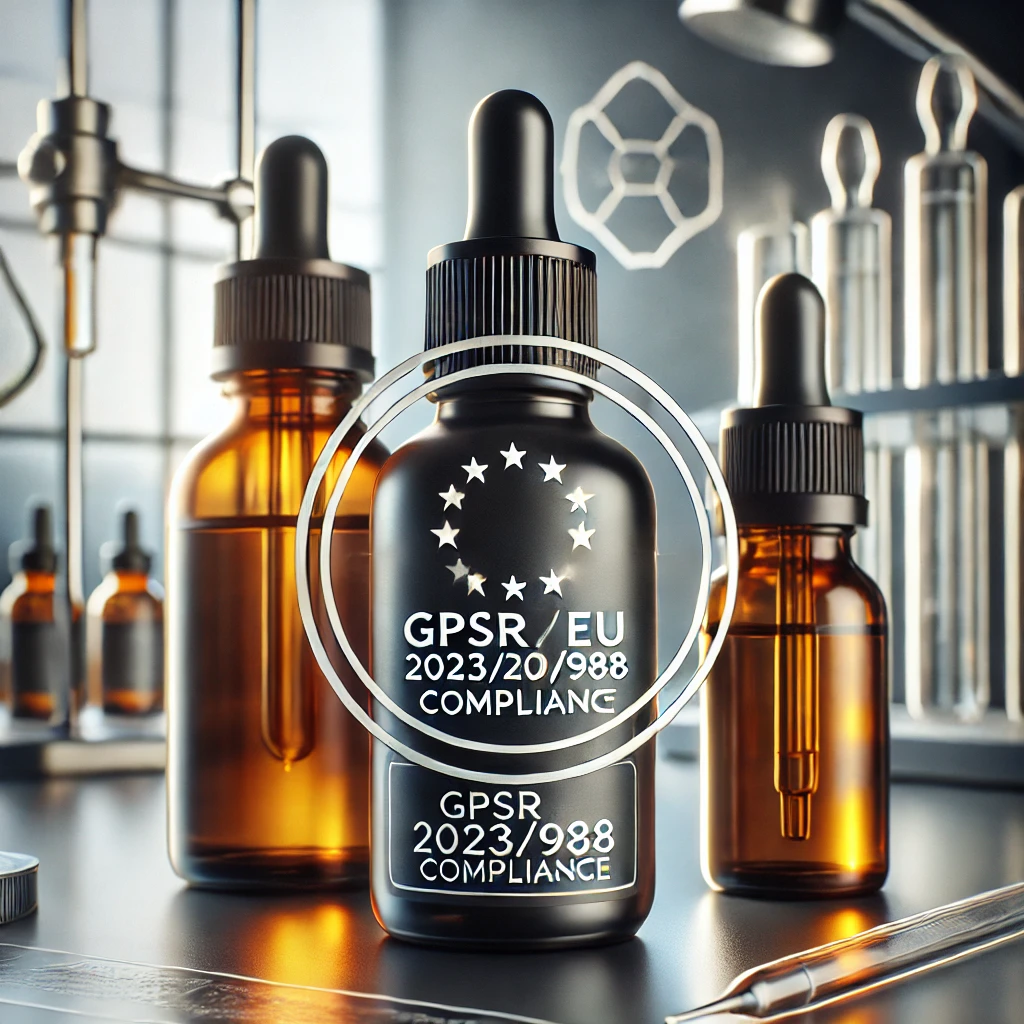 Sicurezza e conformità garantite: i nostri contagocce dispongono di dichiarazioni di conformità GPSR
