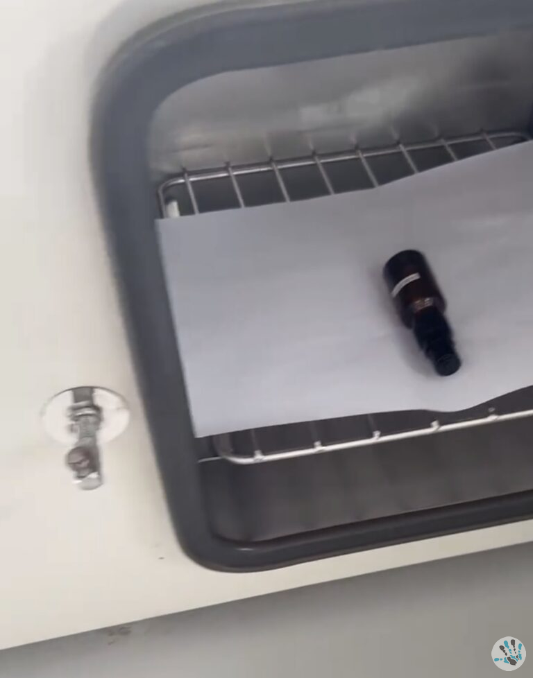 We Test Every Batch of Closures and Bottles for Leakage with Vacuum Testing Machine